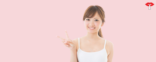 Woman wearing white comfortable cotton camisole top