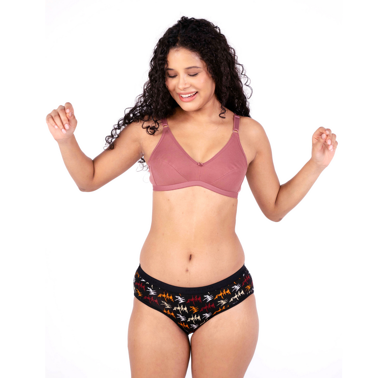 brick non padded bra front view image by gossip by mybra