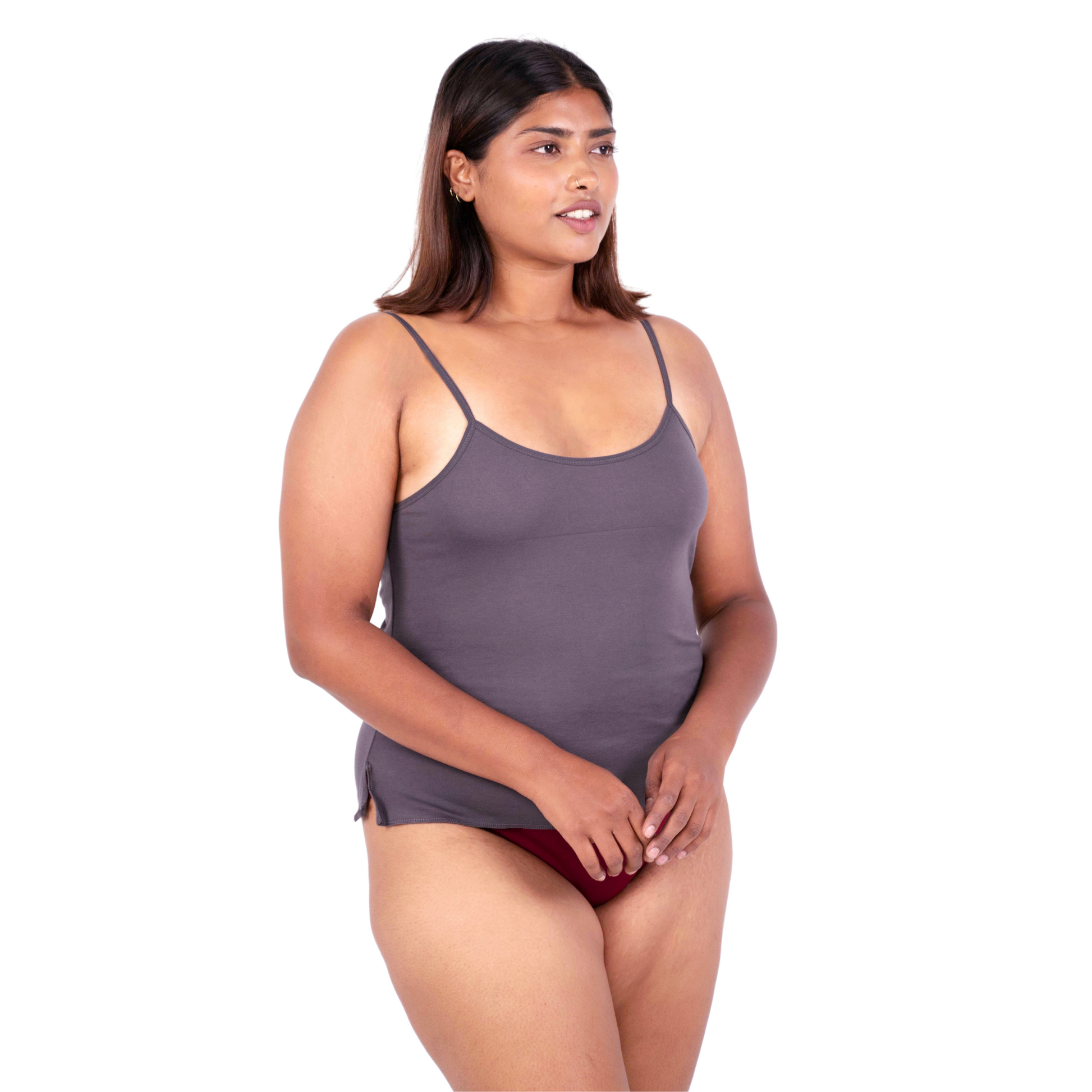 Hot Coffee cindy slip or camisole right view by gossip by mybra