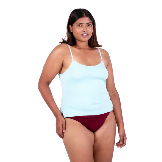 Mint cindy slip or camisole right view by gossip by mybra