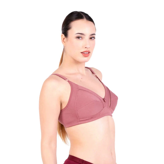 brick non padded net bra right view by gossip by mybra