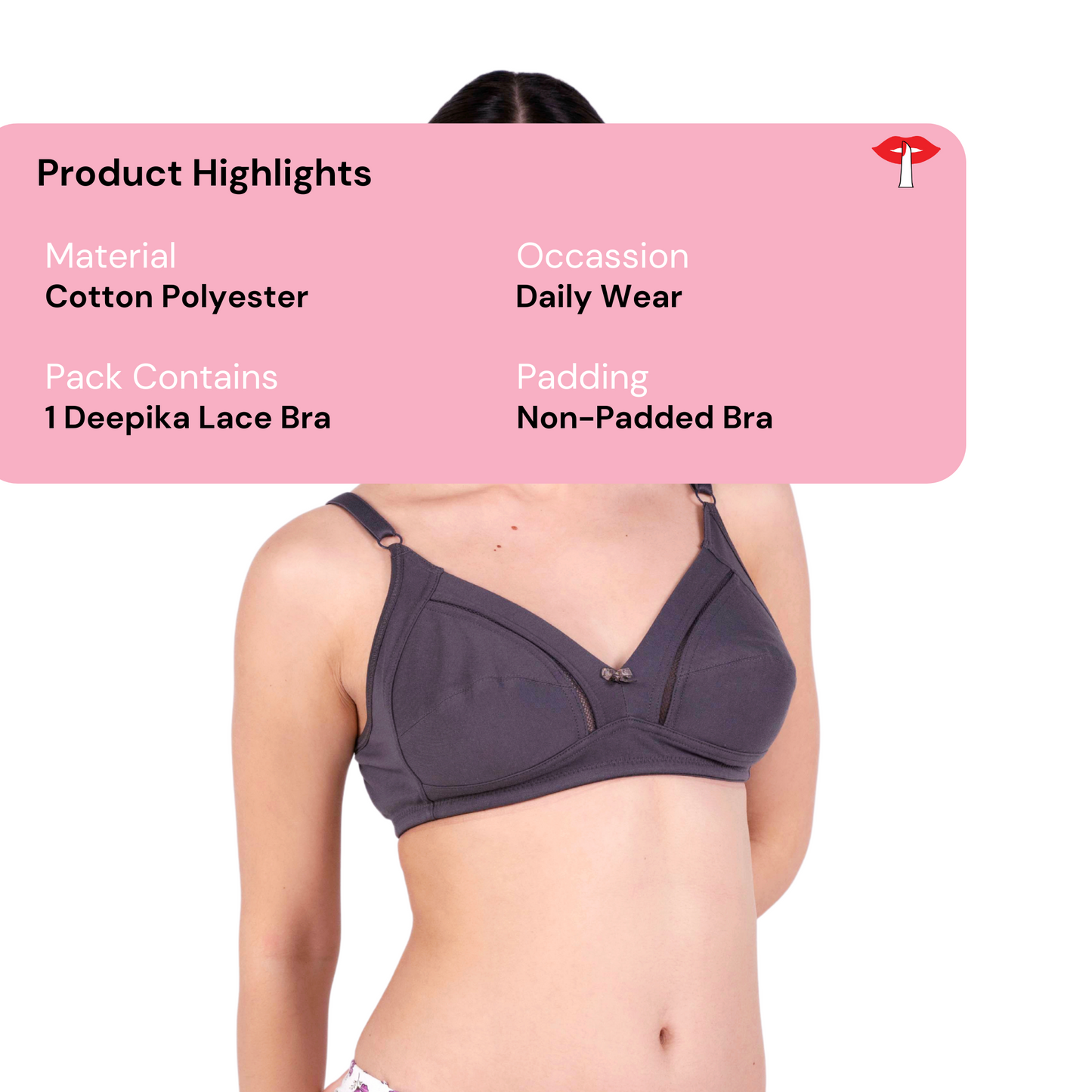 hot coffee non padded net bra product information image by gossip by mybra