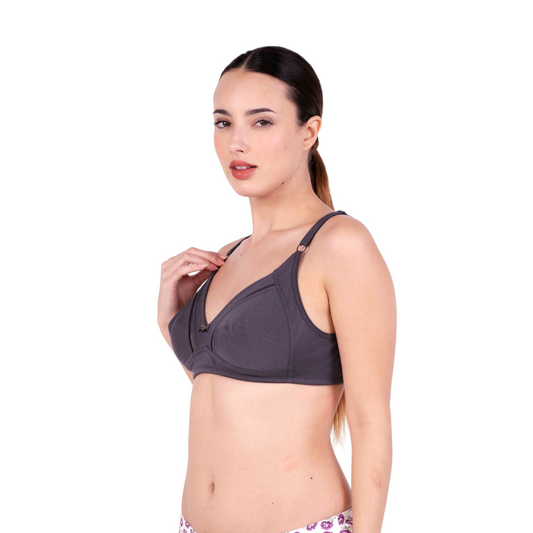 hot coffee non padded net bra left view by gossip by mybra