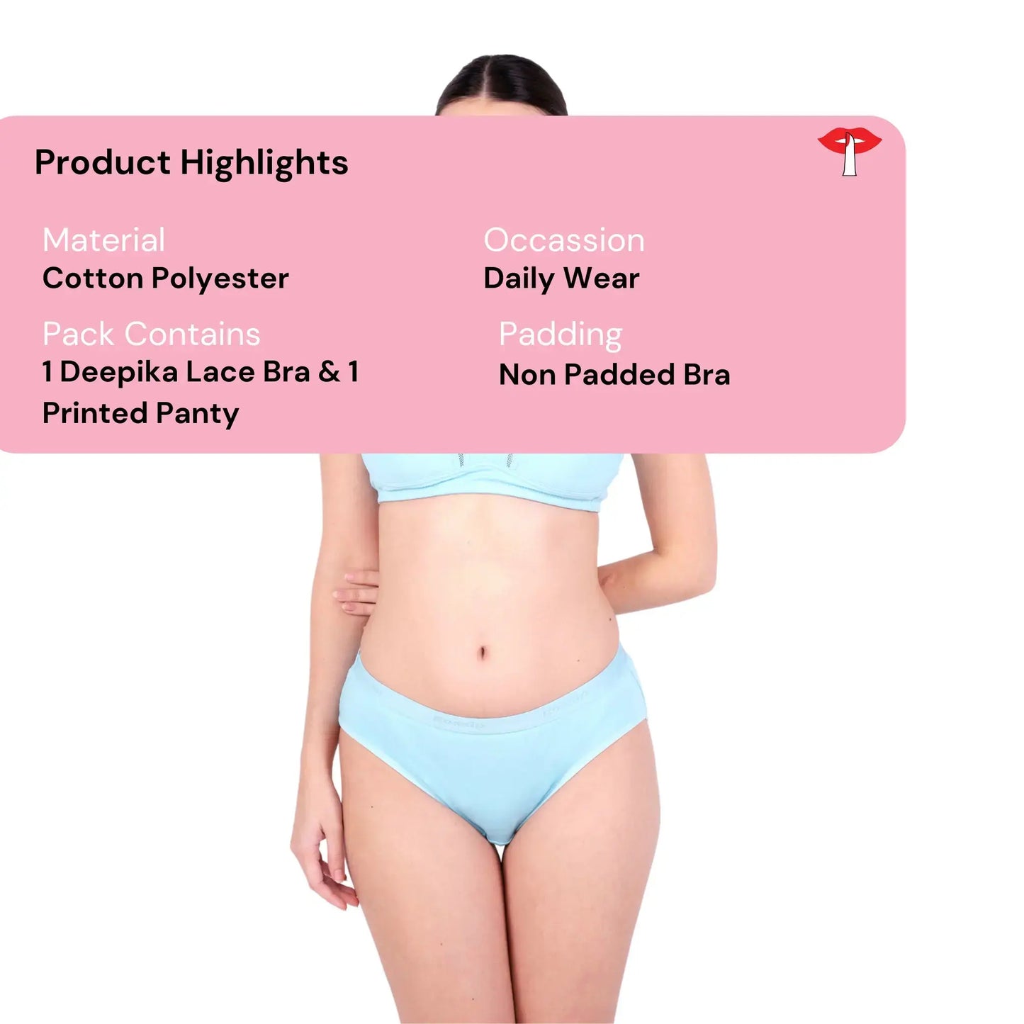 poppy non padded net bra and panty set product information by gossip by mybra