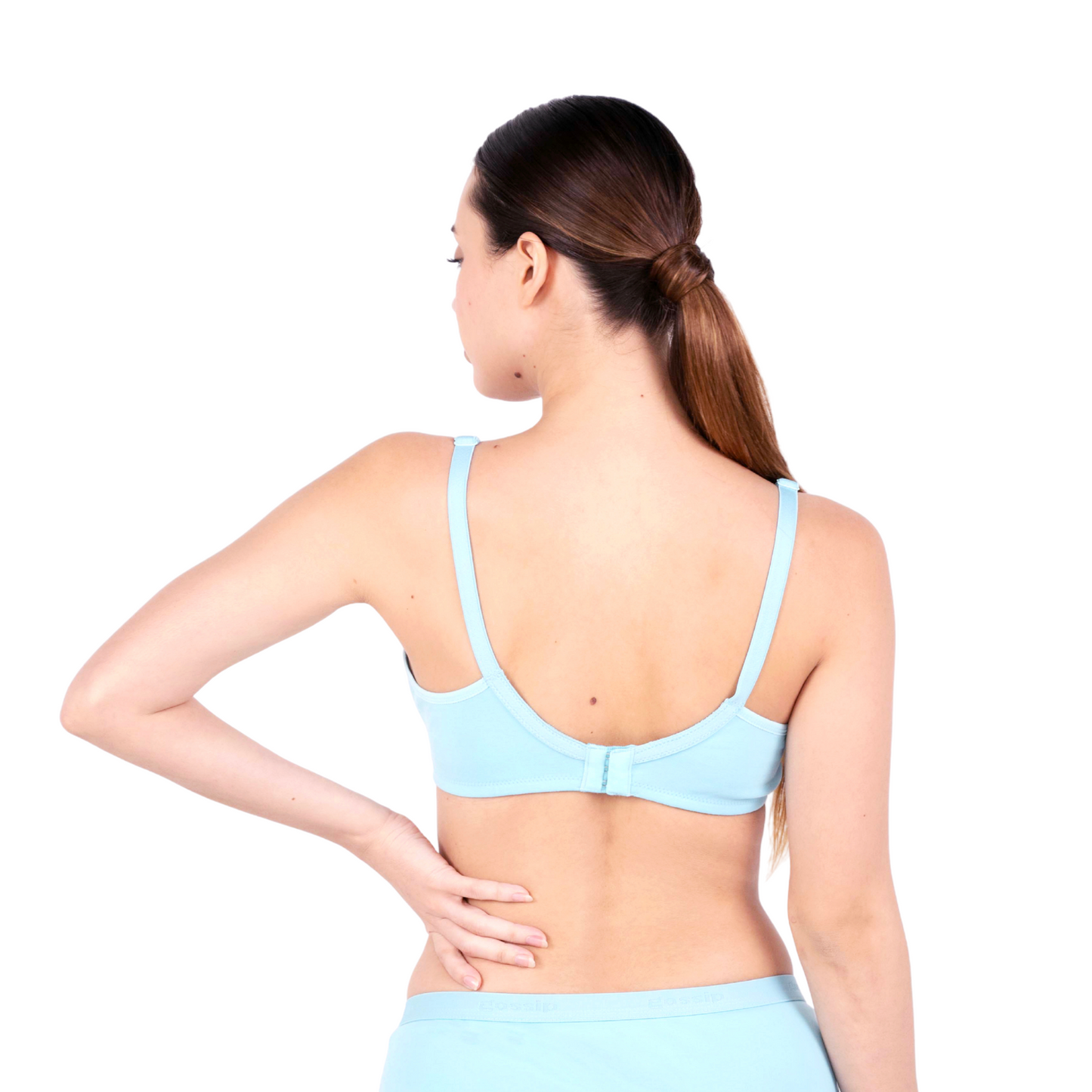 poppy non padded net bra back view by gossip by mybra