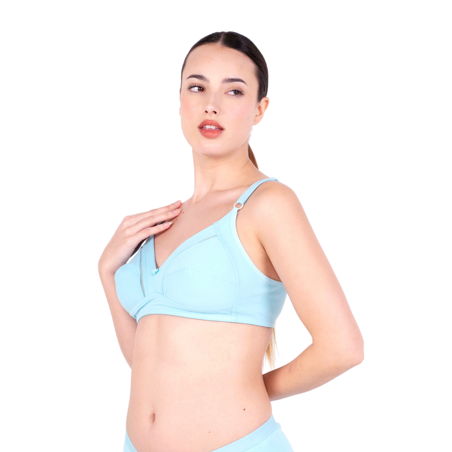 poppy non padded net bra left view by gossip by mybra