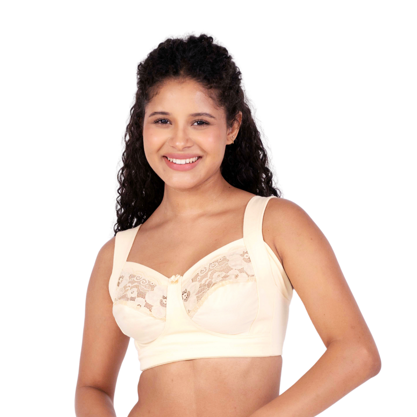 Skin Hazel Net Bra design for daily wear front by gossip by mybra