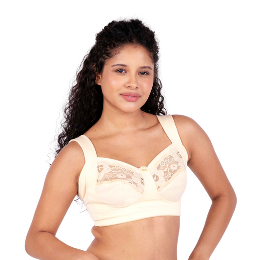 Skin Hazel Net Bra design for daily wear left by gossip by mybra