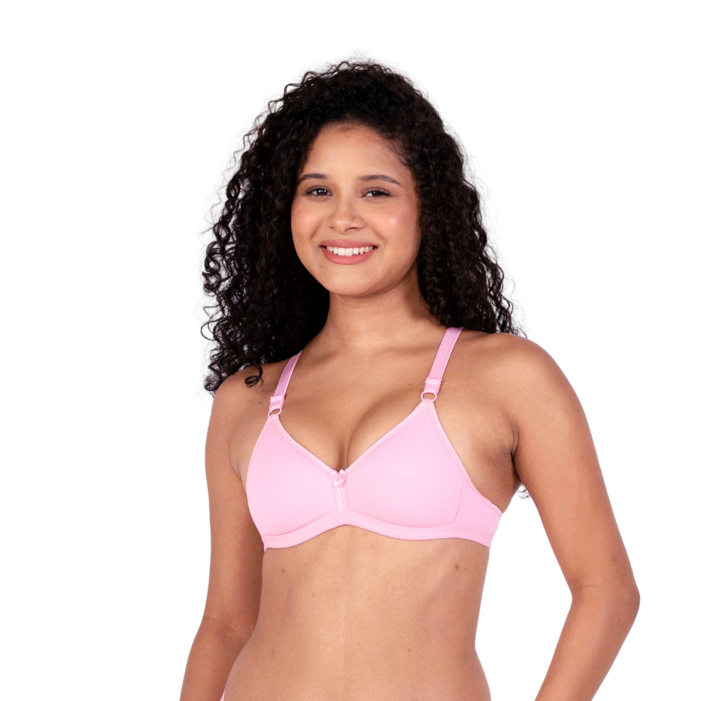 Baby Pink isabella padded bra front view by gossip by mybra