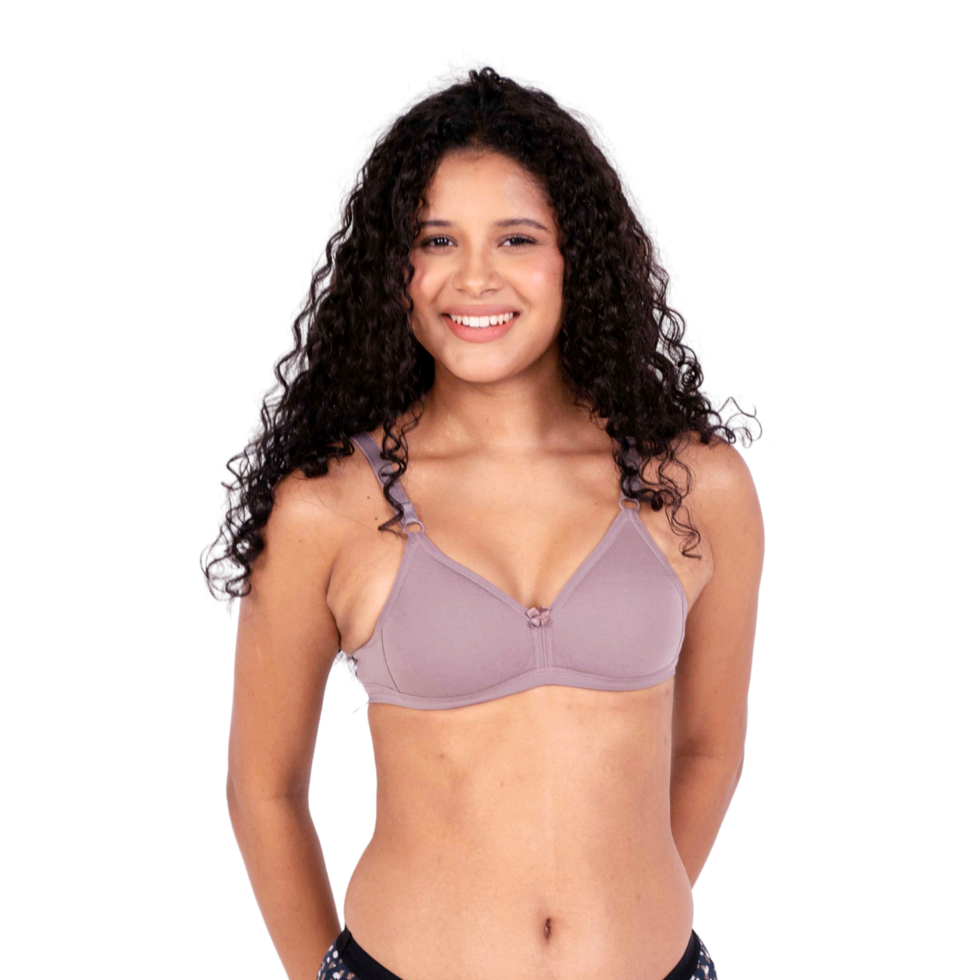 Hazelnut isabella padded bra front view by gossip by mybra