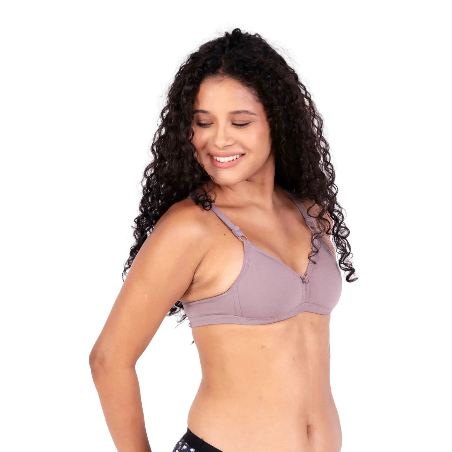 Hazelnut isabella padded bra right view by gossip by mybra