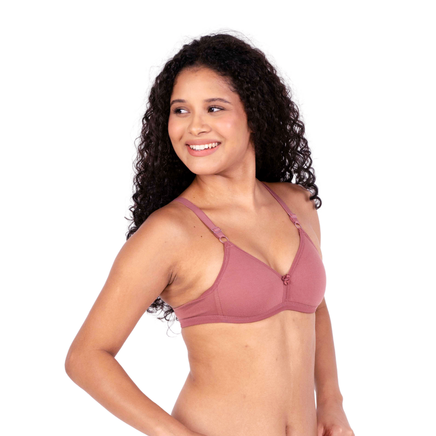 Brick isabella padded bra left view by gossip by mybra