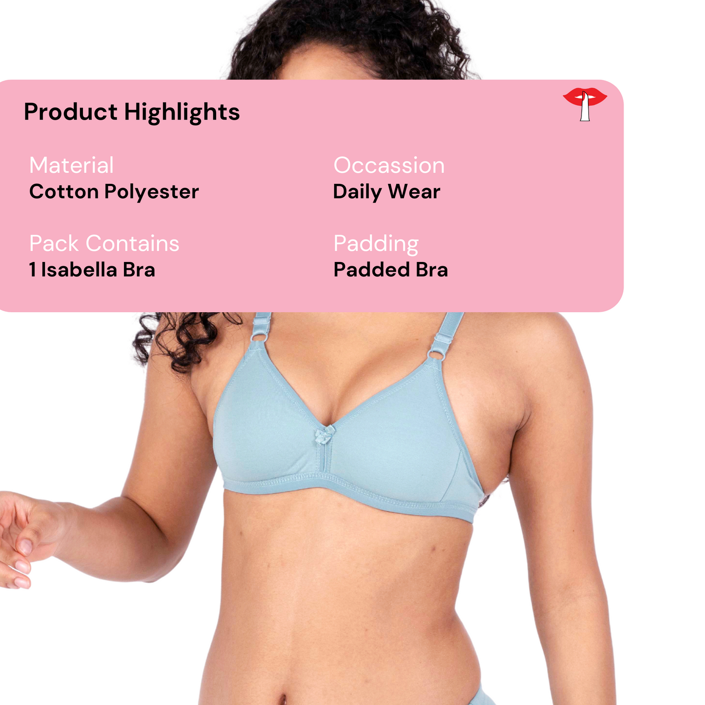 Poppy isabella padded bra product information by gossip by mybra