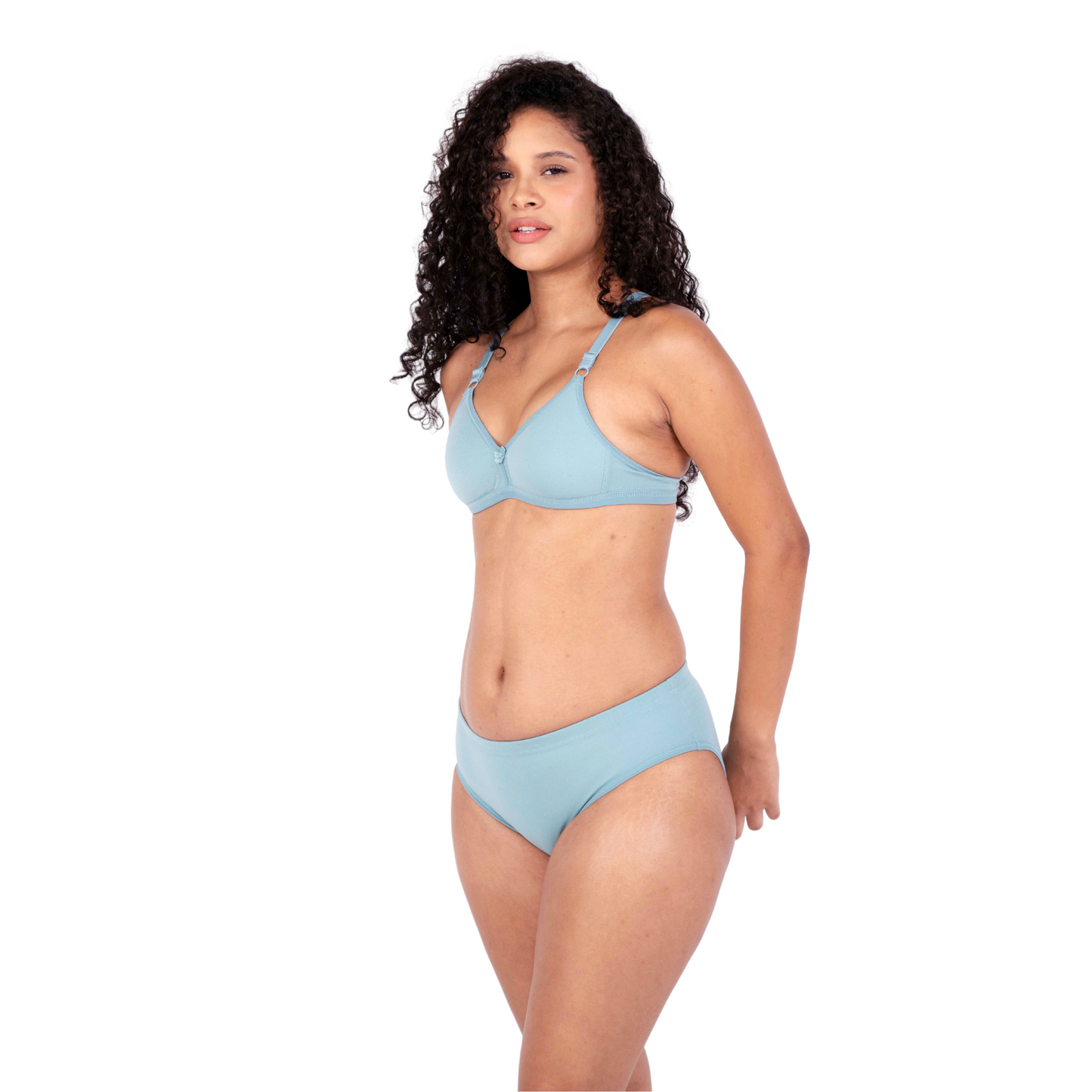 Poppy isabella padded bra and panty set - left view by gossip by mybra