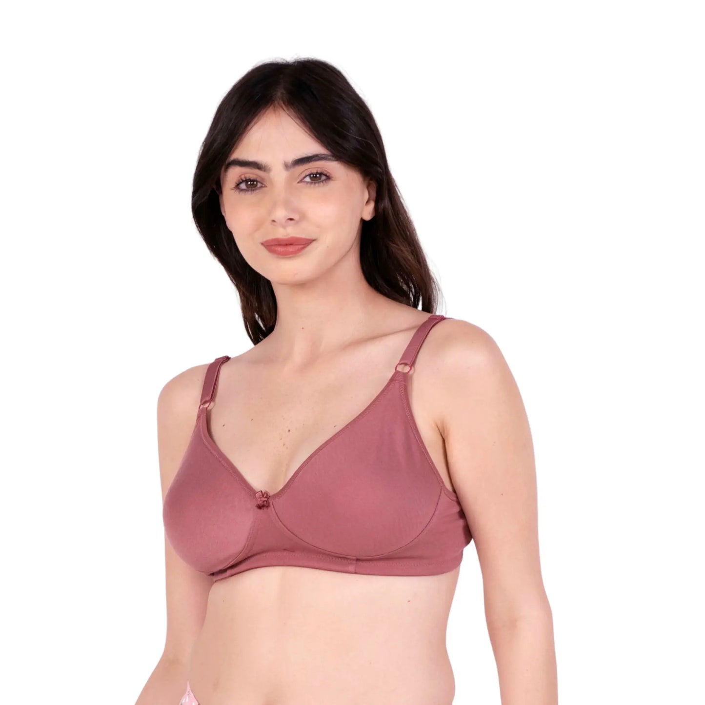 Brick daily wear bra left view by gossip by mybra