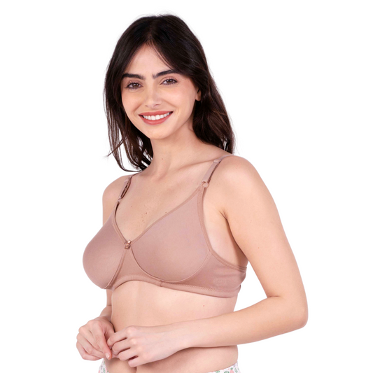 Fawn daily wear bra leftt view by gossip by mybra