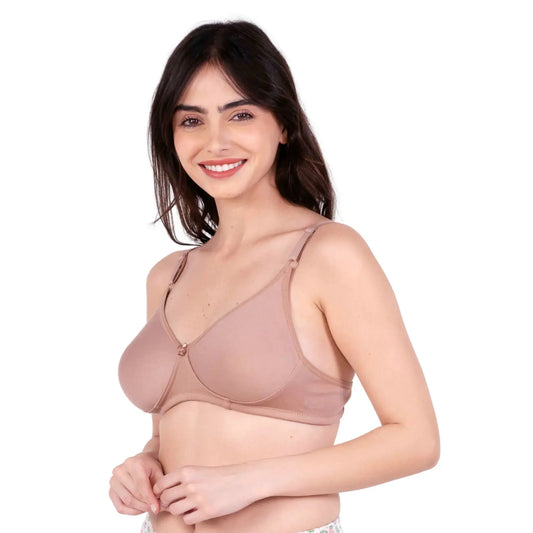 Fawn daily wear bra leftt view by gossip by mybra