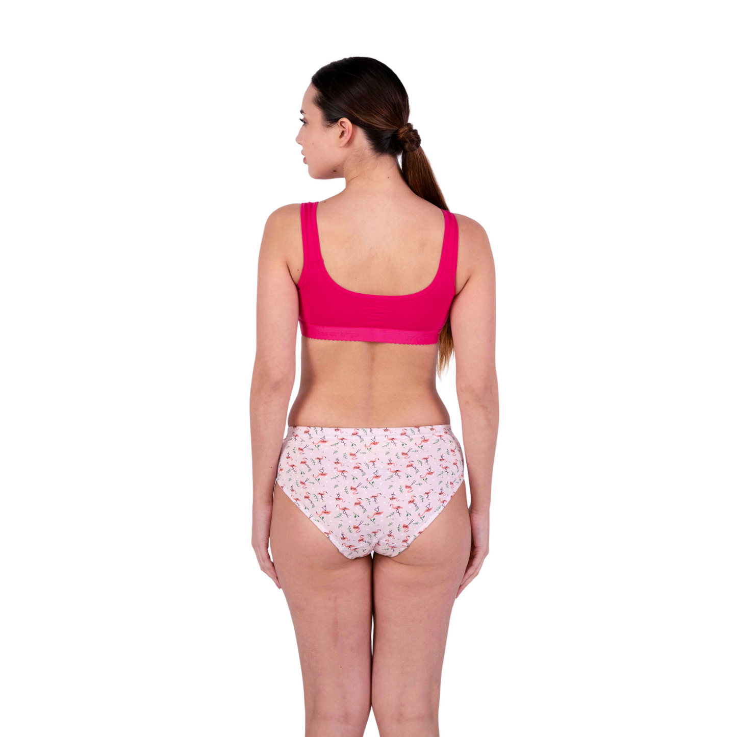 Rani Pink Kiara sports bra back view by gossip by mybra