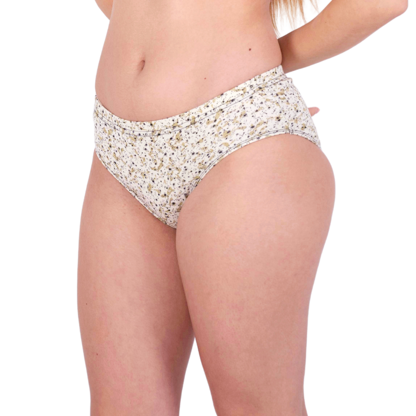 Buy Light Brown Printed Panties Online Left View On Gossip By Mybra Intimates