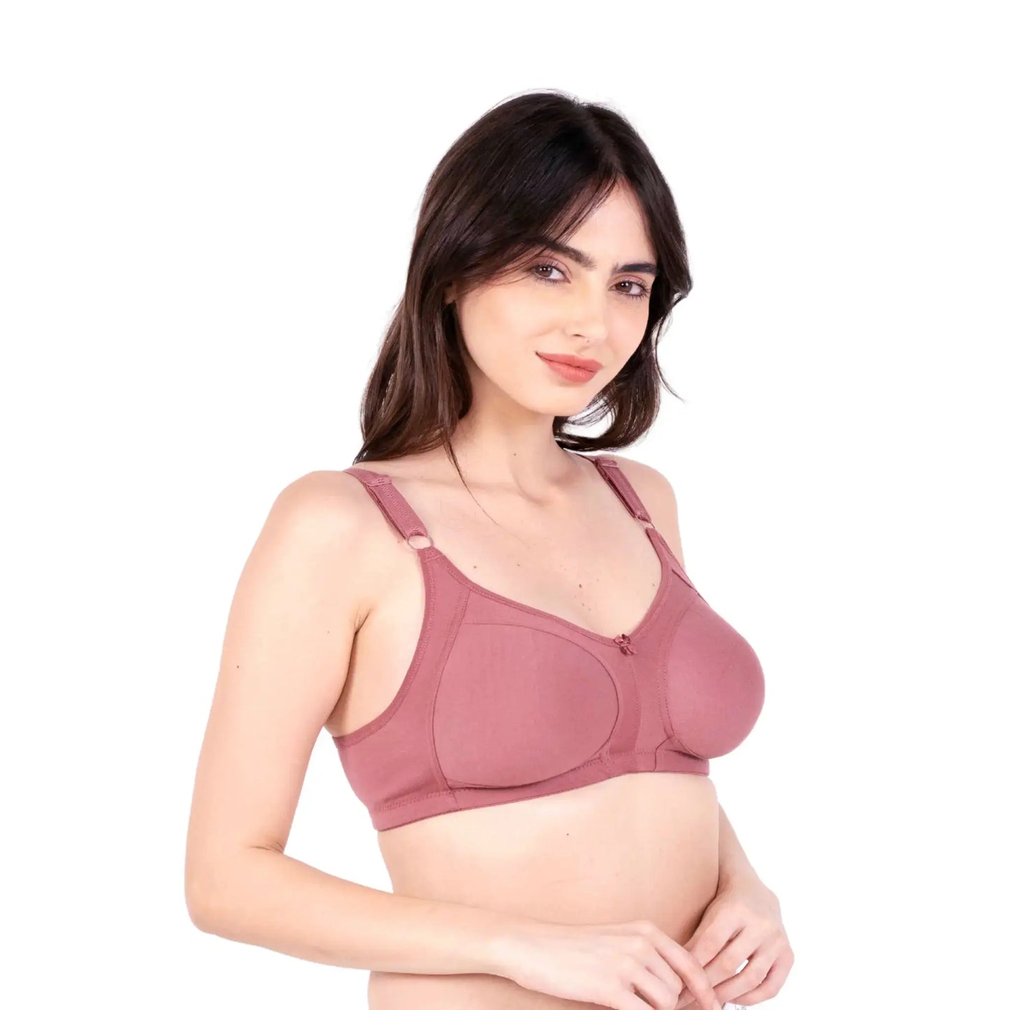 Brick Non Padded bra Right view by gossip by mybra