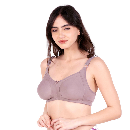 Hazelnut Non Padded bra left view by gossip by mybra