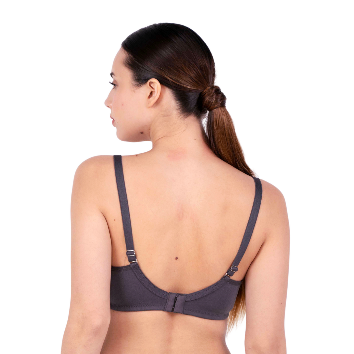 Shop Magnolia Hot Coffee Net Design Bra Back View By Gossip By Mybra Online