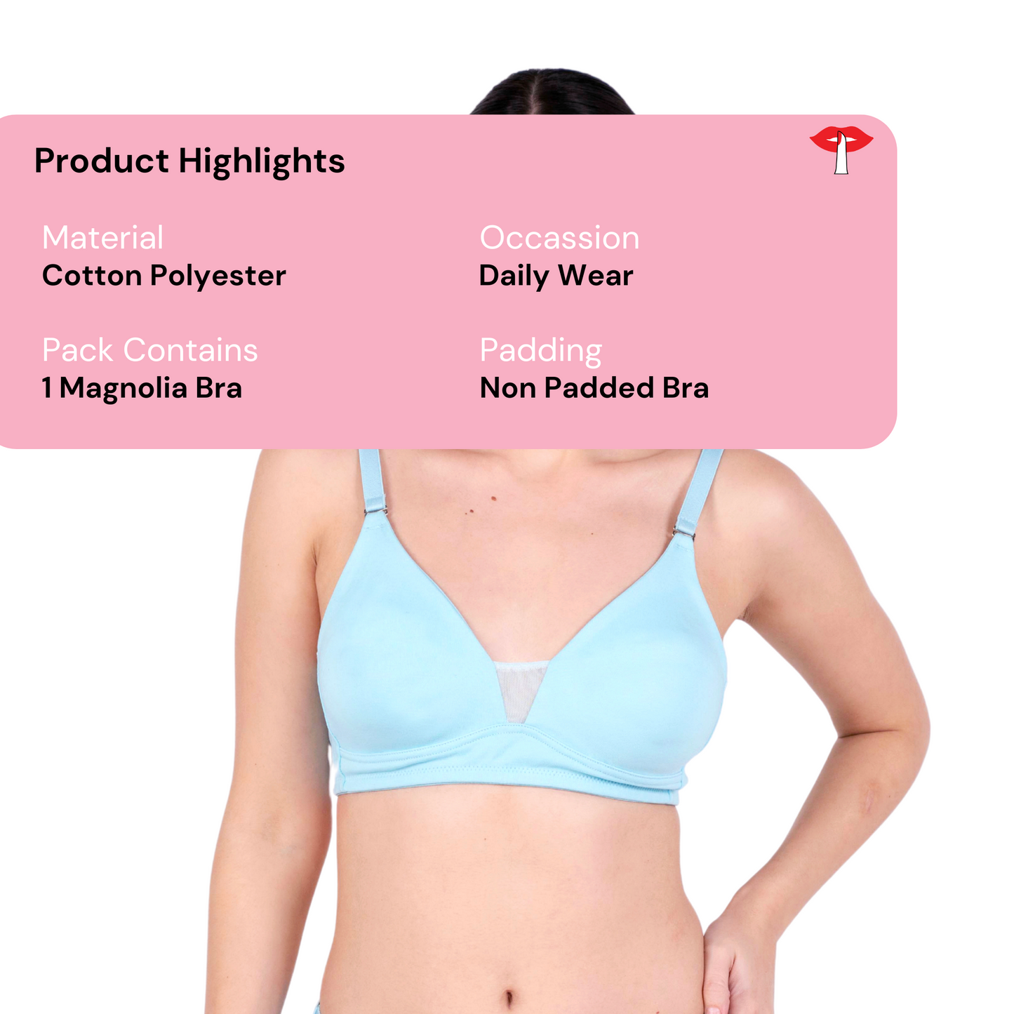 Shop Magnolia Poppy Net Design Bra Product Information By Gossip By Mybra Online