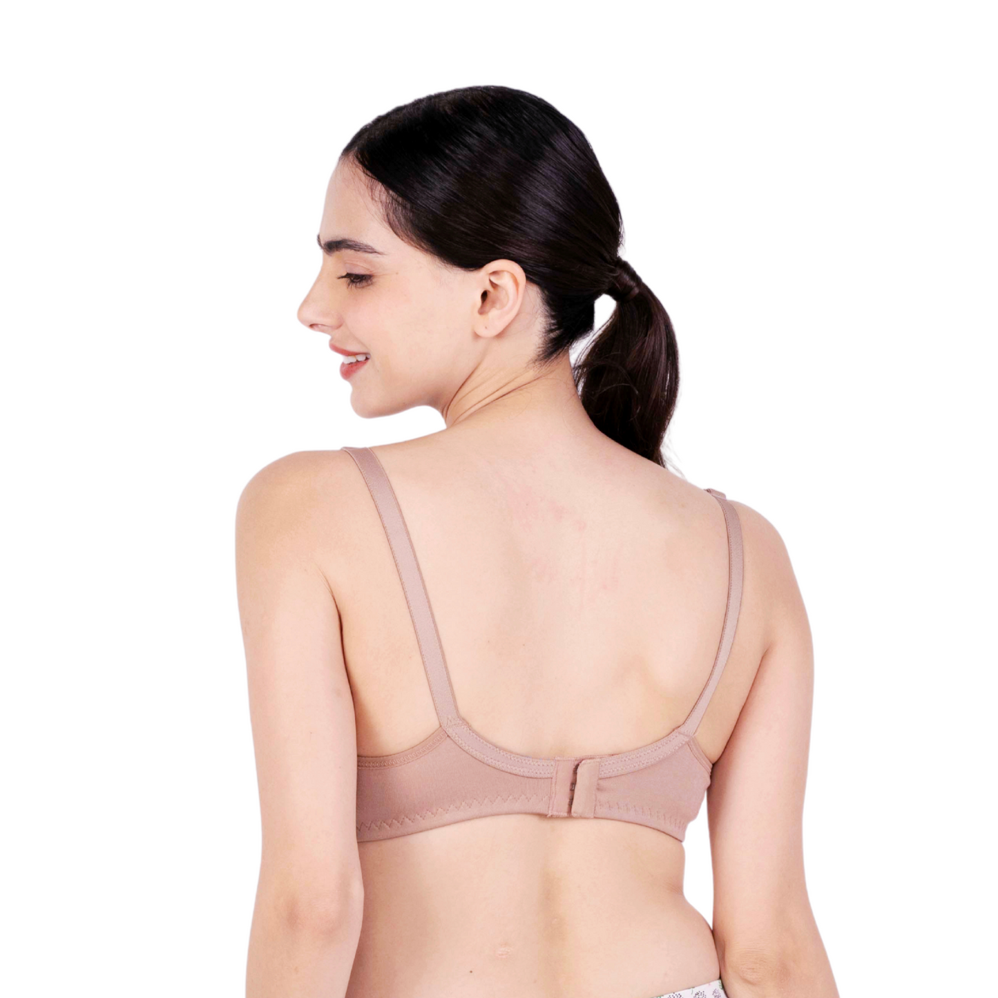 Fawn Round Stitch Knitted bra back view by gossip by mybra