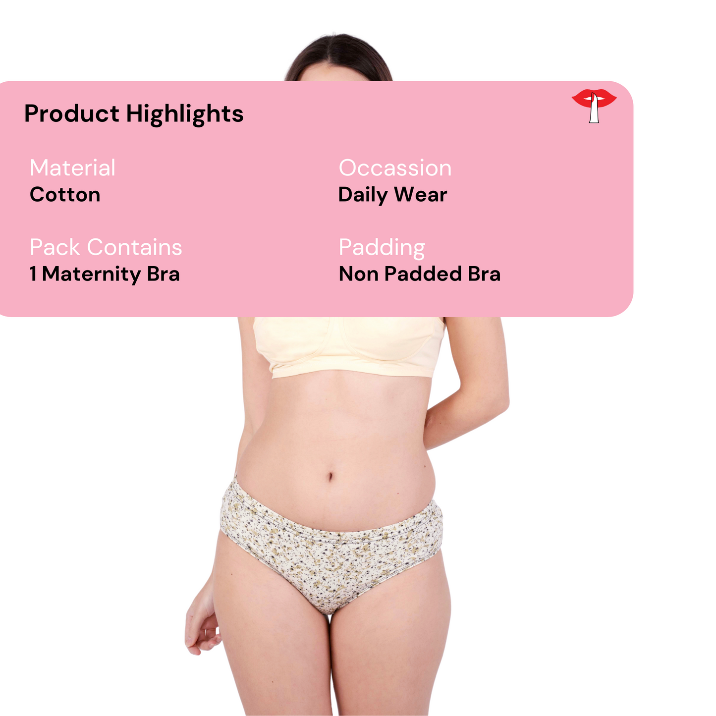 Maternity Bra Skin non padded feeding bra product information by gossip by mybra