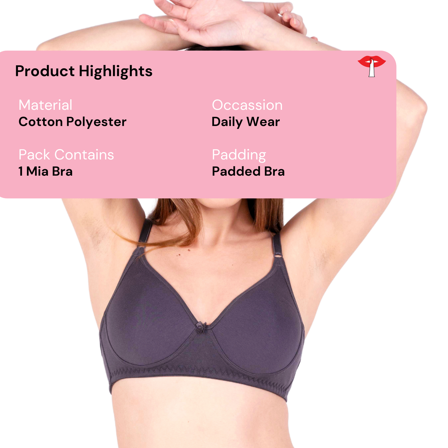 Hot Coffee Mia padded bra product information by gossip by mybra