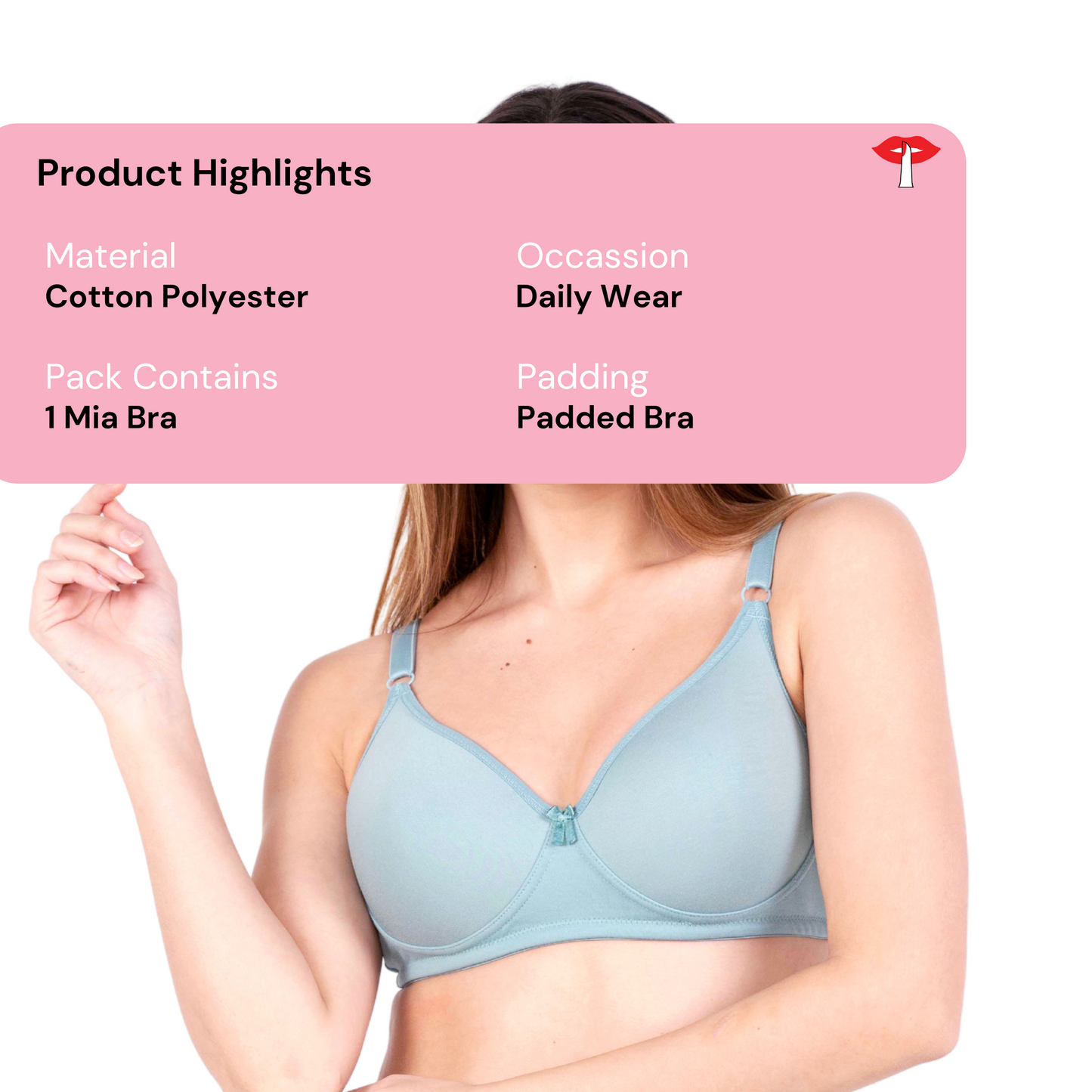 Poppy Mia padded bra product information by gossip by mybra