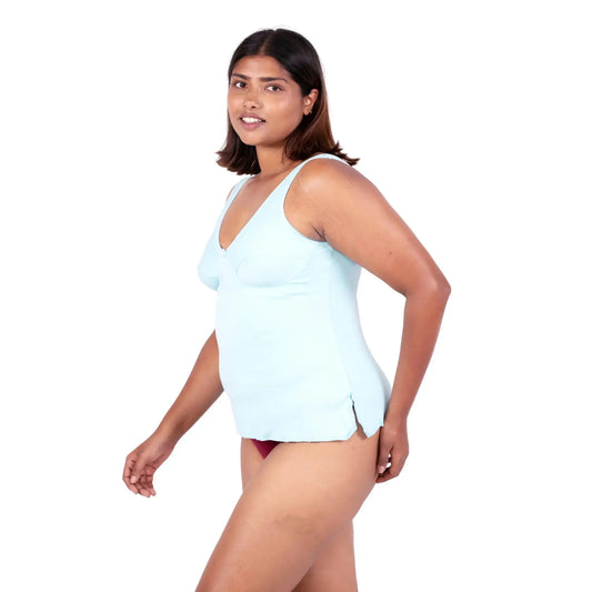 Mint Mollie slip or camisole left view by gossip by mybra