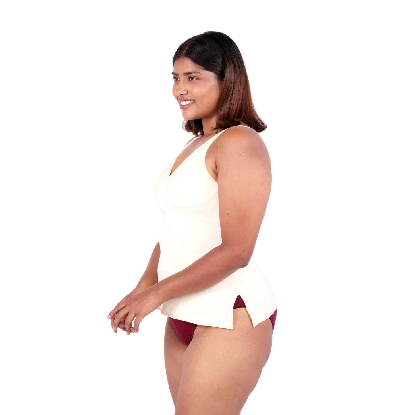 Skin Mollie slip or camisole left view by gossip by mybra