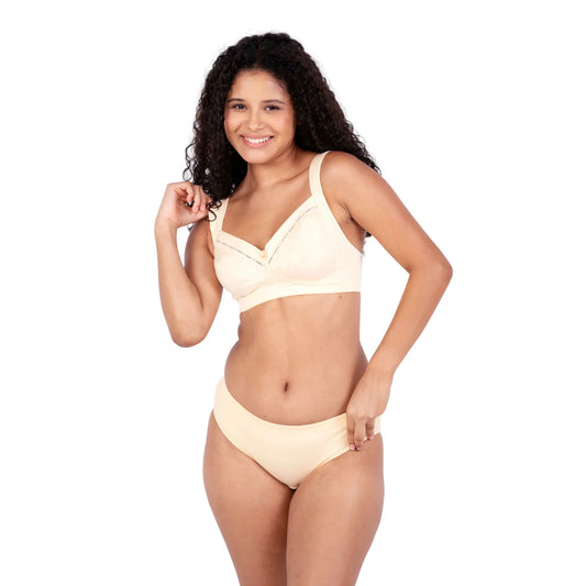 Skin norah non padded bra and panty set right view by gossip by mybra