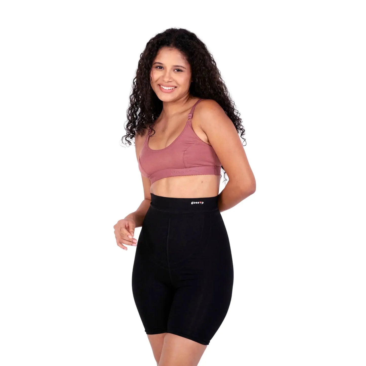 Brick Preetha sports bra left view by gossip by mybra