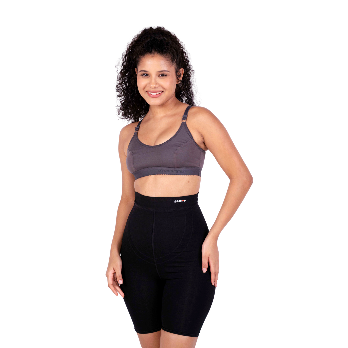 Hot Coffee Preetha sports bra front view by gossip by mybra