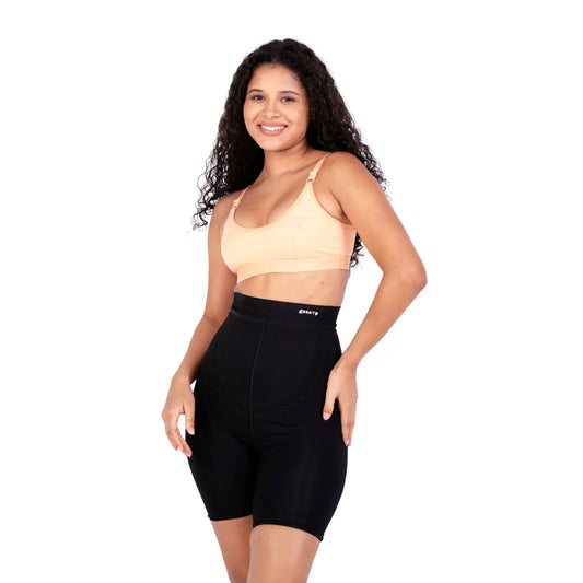 Peach Preetha sports bra right view by gossip by mybra