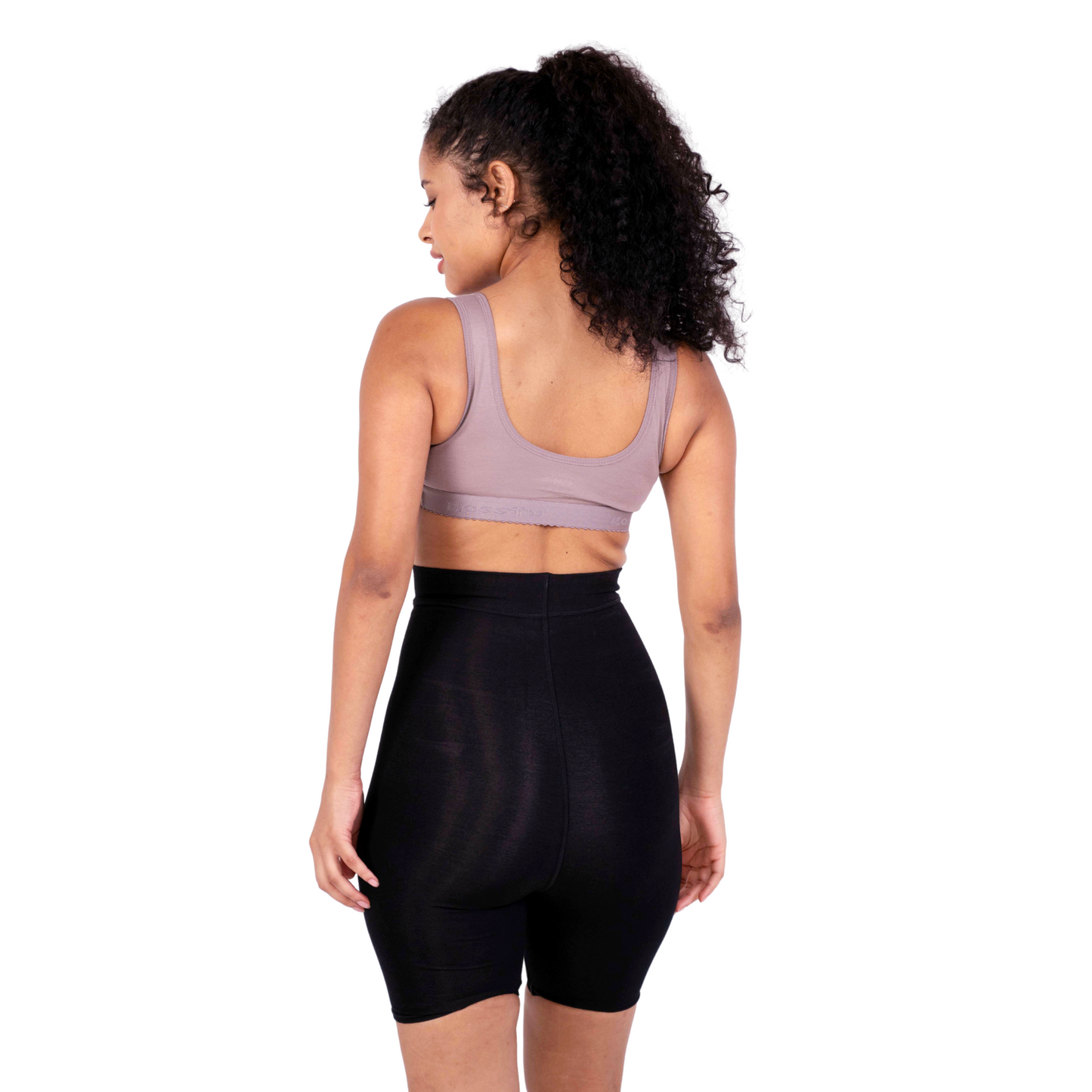 Hazelnut Priyanka sports bra back view by gossip by mybra