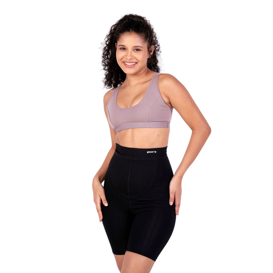 Hazelnut Priyanka sports bra right view by gossip by mybra