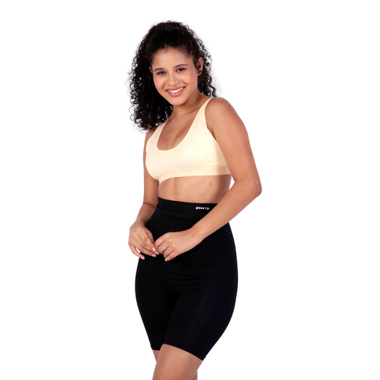 Skin Priyanka sports bra left view by gossip by mybra