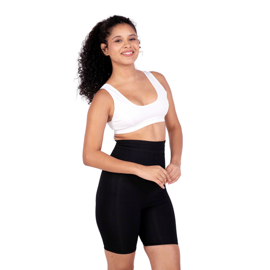 White Priyanka sports bra right view by gossip by mybra