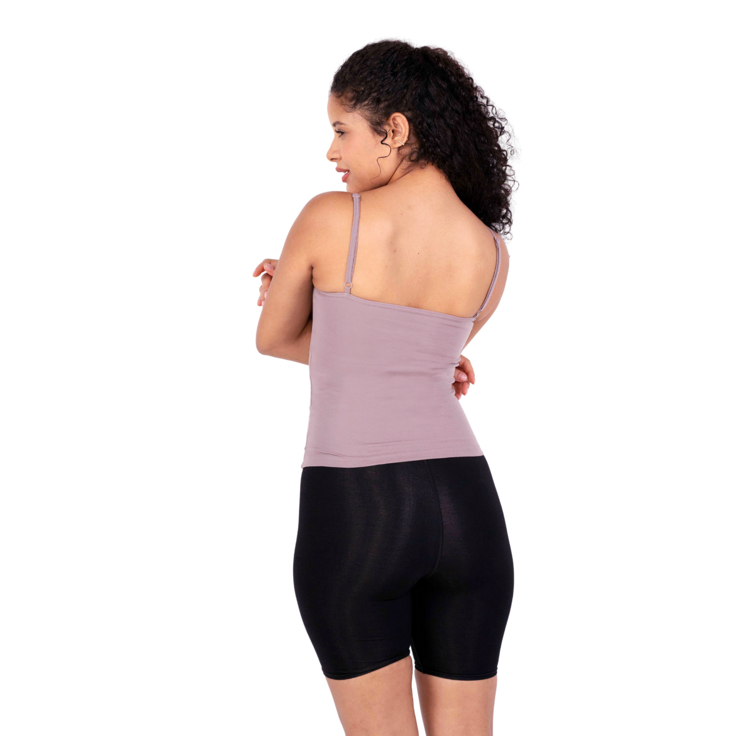 Hazelnut Roma slip or camisole back view by gossip by mybra