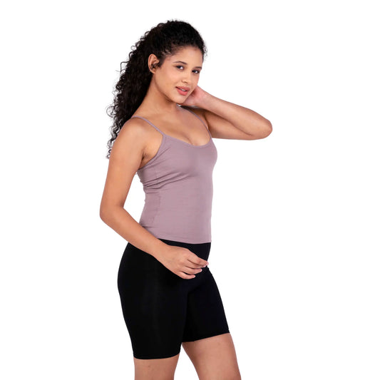 Hazelnut Roma slip or camisole right view by gossip by mybra