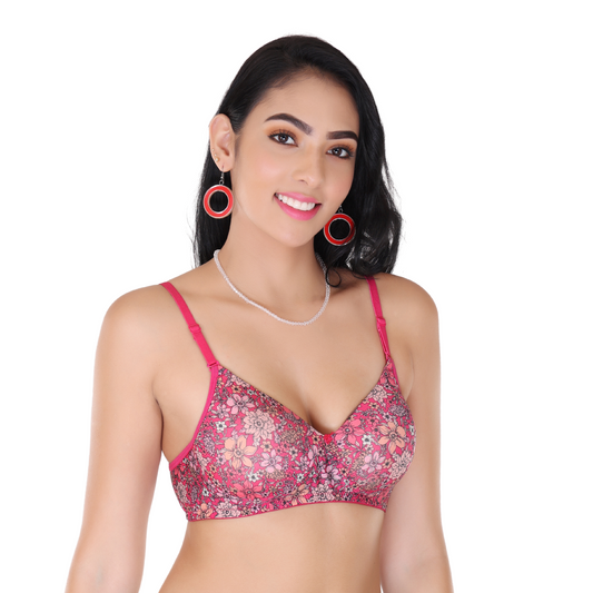Vibrant Comfort For Every Day - Samantha Printed Bra