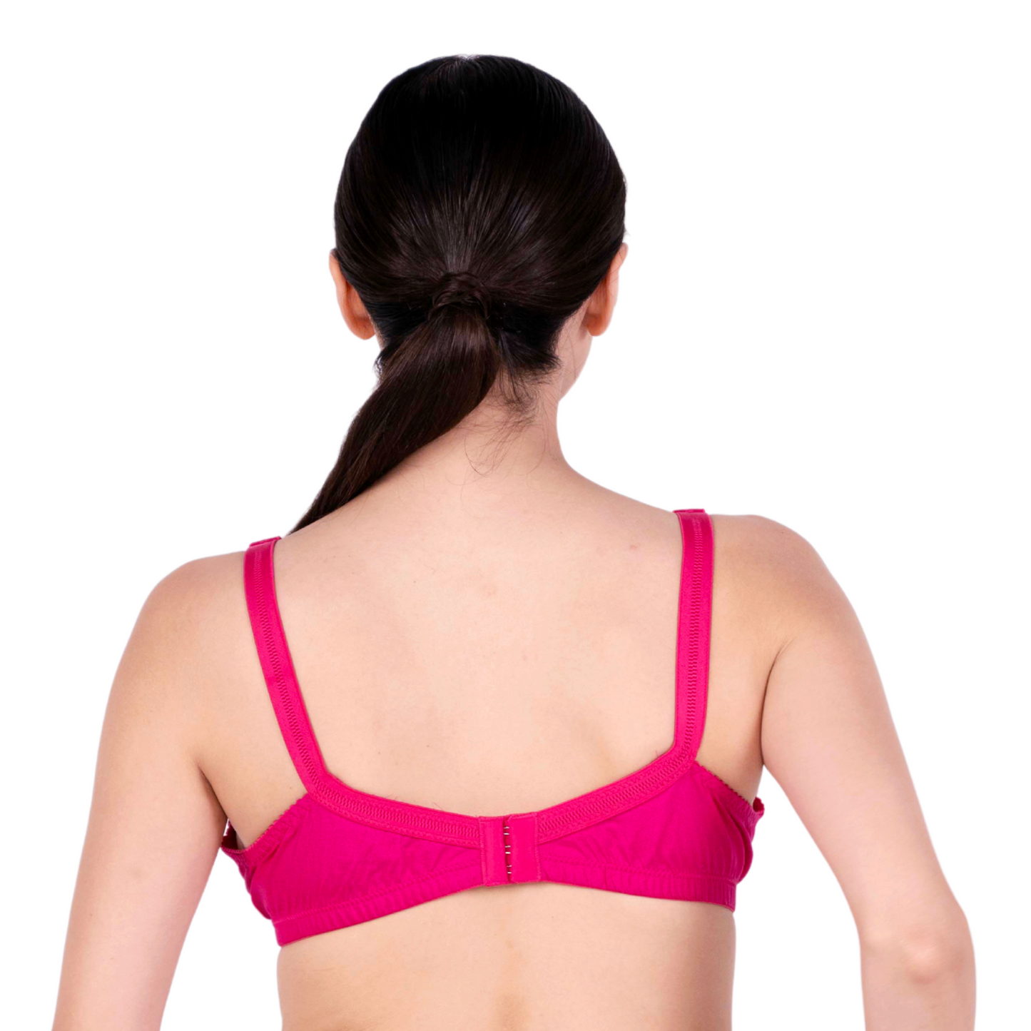 Rani Pink Non Padded bra back view by gossip by mybra