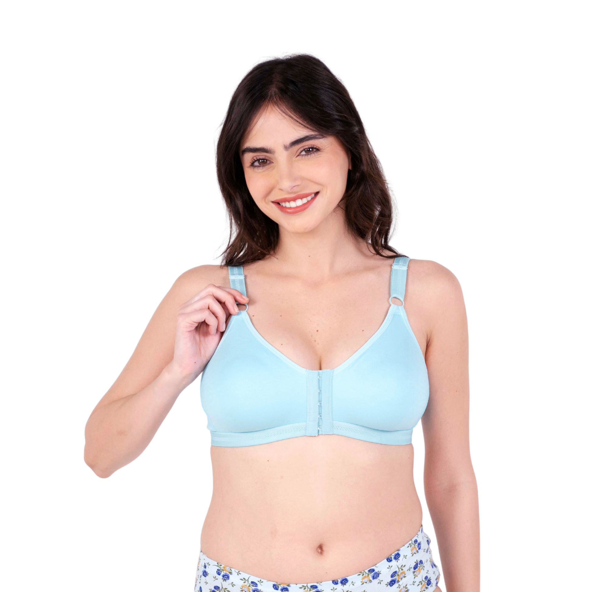 poppy non padded front open bra front view by gossip by mybra