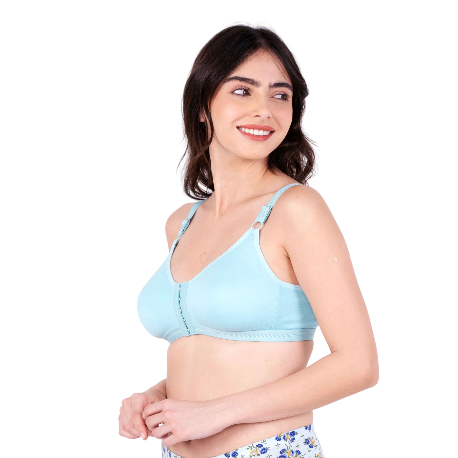 poppy non padded front open bra left view by gossip by mybra