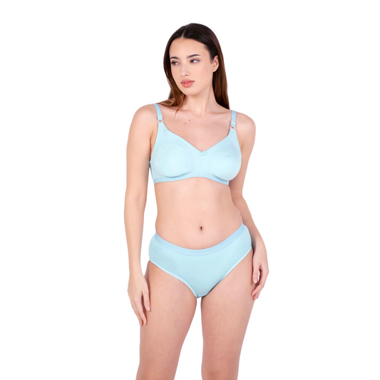 Poppy Shalini Daily wear bra and panty set right view by gossip by mybra