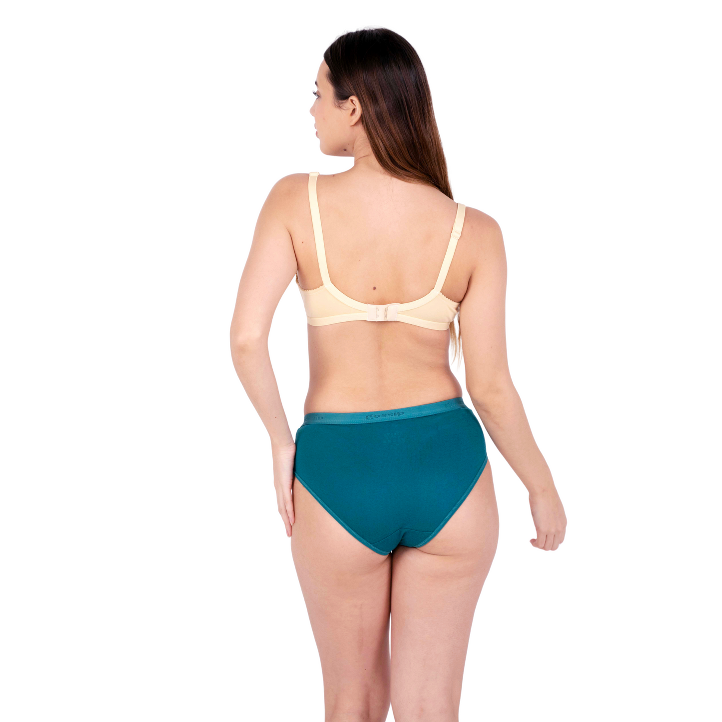 Skin Shalini Daily wear bra and panty set back view by gossip by mybra