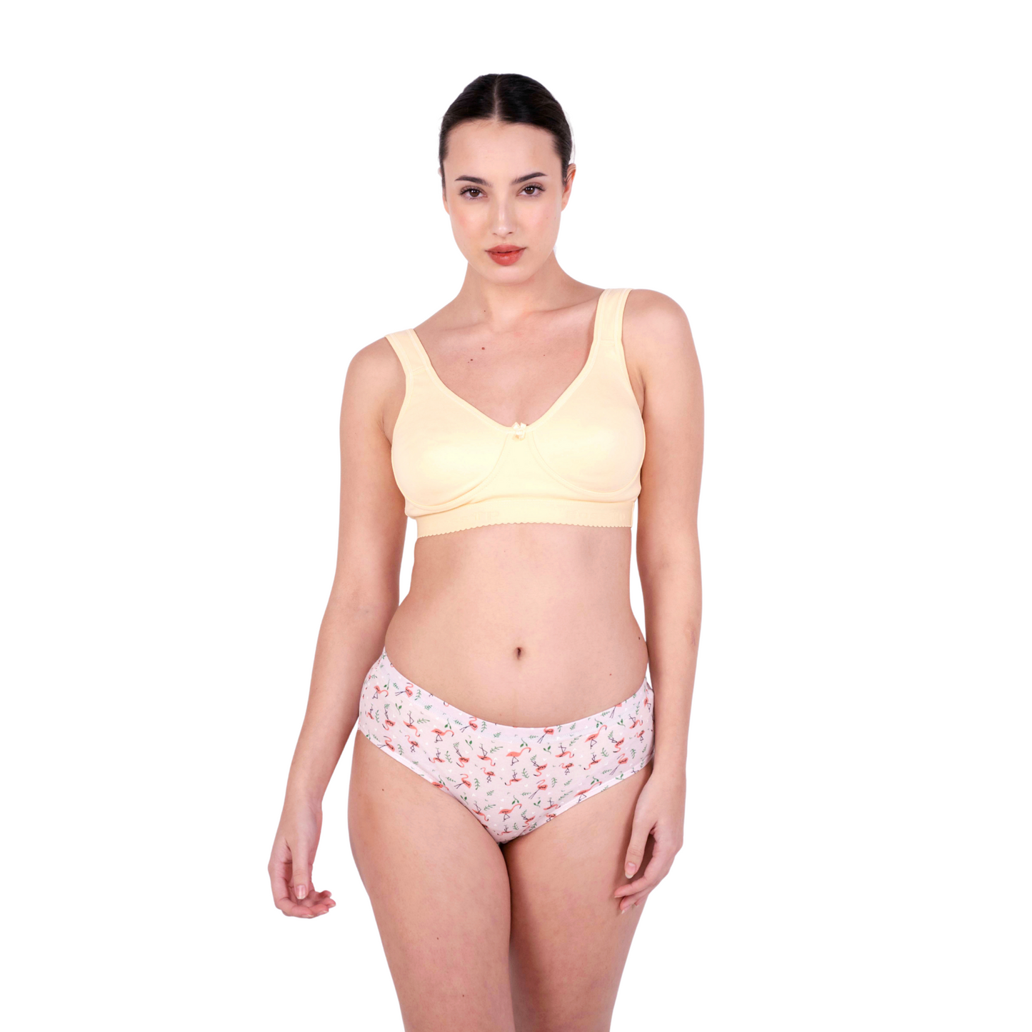 Skin Tiana sports bra front view by gossip by mybra